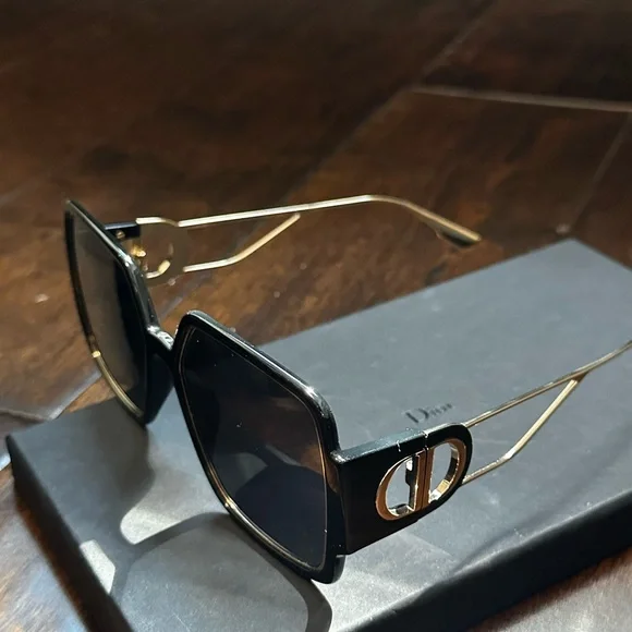 Dior Oversized Black Sunglasses